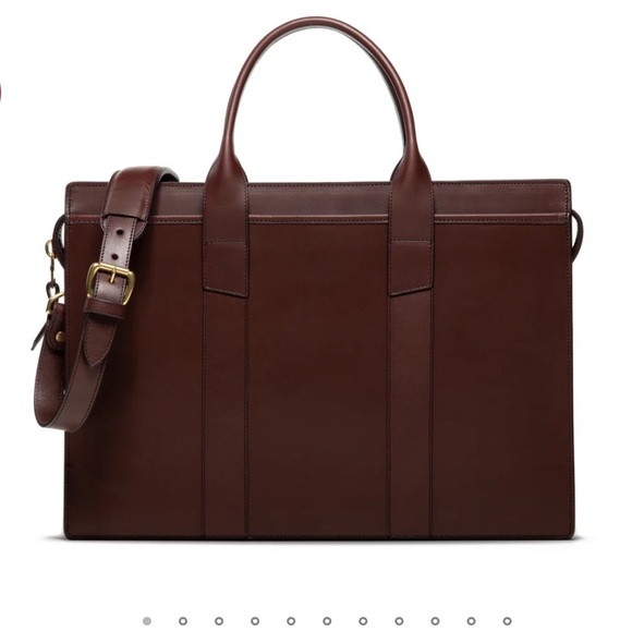 Frank Clegg Leather Briefcase - Picture 4 of 7